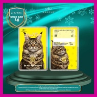 GB GOLD Cat Mainecoon GoldBar 1g (Emas 999.9)