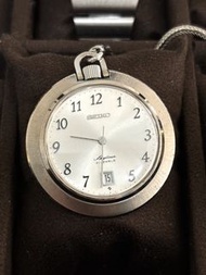 ⚜️典藏臻品⚜️ Seiko Skyliner Pocket Watch Ref.6102-0010 精工經典手動上鏈陀錶 懷錶｜原裝精工精鋼陀錶鏈