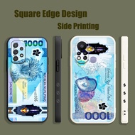Casing For OPPO A33 A37 A35 F7 Neo 7 9 F11 Pro money new 1000 peso IGE03 Phone Case Square Edge