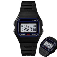 Luaran Jam Tangan Lelaki Jam Tangan Digital Kuarza Hasan Tali Resin Klasik Jam Tangan Sukan Digital 