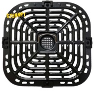 Air Fryer Grill Plate for Instants Vortex Plus 6QT Air Fryers, Upgraded Square Grill Pan Tray Replacement Spare Parts