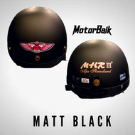 100% GENUINE MHR III HALF CUT HELMET MHR 3 HELMET NINJA TURTLE HELMET STENG MHR SEPARUH HELMET