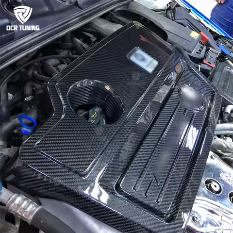For Mercedes A45 AMG CLA45 AMG GLA45 AMG Full Dry Carbon Fiber Forged Inner Engine Bonnet Hood Cover