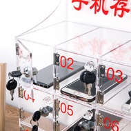Transparent Transparent Storage Cabinet Mobile Phone Storage Box Storage Cabinet Storage Box Mobile 