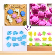 Multi-shaped molds - kinetic sand molds, clay molds -Biglove