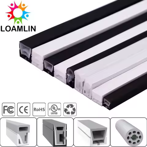 WS2812B SK6812 LED Neon Rope Tube WS2811 WS2812 WS2813 WS2815 IP67 Waterproof Silica Gel Flexible St