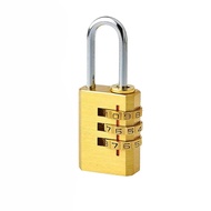 Suitcase Number Lock, 3-Digit Brass MLOCK Luggage