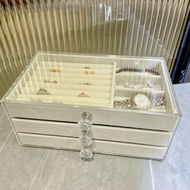 LUXPETITE - 3-Drawer Jewelry Box, 3-tier jewelry drawer - 3-tier accessory rack - Design ELEGAN, Dur