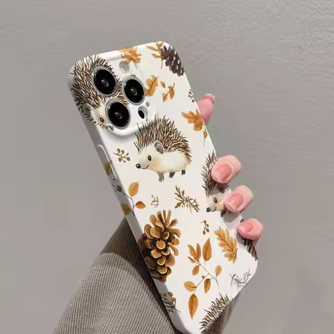 For Vivo IQOO 10 11 12 13 15 8 9 Pro Neo 11 3 5 6 8 7 9 10 z5 z6 z7 z8 z9 z3 z10 u5 Cute Hedgehog Ha
