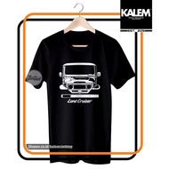 Toyota Land Cruiser FJ40 Vector Car T-Shirt Automotive T-Shirt/ - KALEMCLOTHING