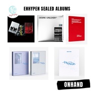 Enhypen Sealed Albums (Romance Untold, Daydream, Desire: Unleash)