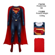 Superman Man of Steel Clark Kent Cosplay Costume for Cross-Border Halloween Stage Performance 80Ce6