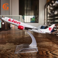 Lion Air B737 Aircraft Model Indonesia Lion Boeing 737 Plane Airplane Diecast Solid Metal Model 16CM