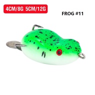 Umpan Pancing Gabus snakehead Toman Channa terbaik mancing casting kodok-kodokan katak kodok soft fr