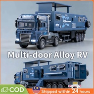 Alloy RV  Toy Model - Detachable & Realistic Camper Van With Light  Sound Effects for Kids Birthday 