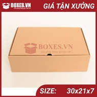 30x21x7 cm Combo 50 hộp giấy carton đựng quần áo giá tại xưởng