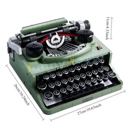 21327 Typewriter Building Blocks Retro typewriter Ideas Bricks Gifts Toys for Boys and Girls