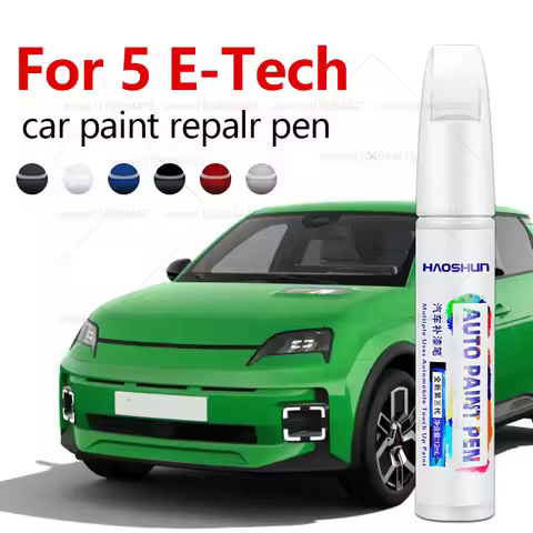 Car Paint Repair Pen For 2024-2025 RENAULT 5 e-tech Paint Scratch Repair Accessories Arctic White Di