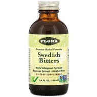 Flora, Swedish Bitters, Alcohol-Free, 3.4 fl oz (100 ml) or 8.5 fl oz (250 ml)