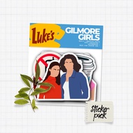gilmore girls laminated sticker pack • deco for gadgets, tumblers, planners, journals, etc