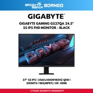 GIGABYTE Gaming GS27QA 27" SS IPS QHD 180Hz Monitor - Black