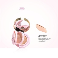 】PGM】GMEELAN 2 IN 1 รองพื้นปกปิดสูง BHA ซ่อมแซมผิว คุชชั่นเนื้อแป้งแต่งหน้าติดทนนาน