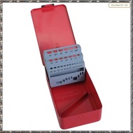 [L W H Y] Drill Bit Case Drill Bit Index Box Empty Drill Bit Index Box