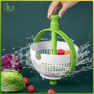 [Wishshopeelxl] Draining Multiuse Lettuce Vegetables Washer Dryer for Fruit Spinach Lettuce