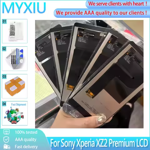 5.8'' IPS LCD For Sony Xperia XZ2 Premium LCD Touch Screen Digitizer Panel Assembly Replacement Part