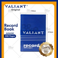 bnesos B&amp;e School Office Supplies Valiant Record Book Junior And Big 150-200-300-500 Pages