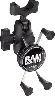 RAM MOUNTS RAM-B-408-75-1-A-UN7U X Grip & Bar Mount Base (Short Arm) 19mm-25.4mm Bar Diameter for Sm