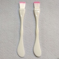 Gratis Ongkir - Kuas Masker Wajah 2 In 1 / Spatula 2 in 1 / Mask Brush / Brushes / Kuas Masker Bulu