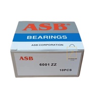 ASB BEARING 6001 ZZ ASB LAHER ASB 6001 ZZ