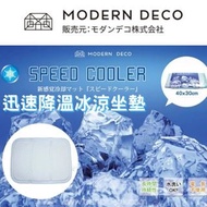 現貨‼️日本MODERN DECO Speed Cooler 迅速降溫凝膠便攜冰涼坐墊 夏日降溫坐墊