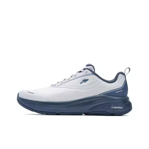FILA NUVOLE 2 Fabric Low top Running Shoes Men's Light Gray A12M441108F-NB
