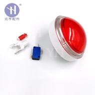 Fully Transparent Deluxe Answering Big Button Answering Question Button Convex 100mm with Light Butt