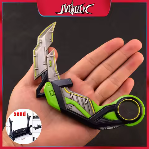 6.7inch Game Valorant Knife Melee Weapon RGX Karambit Alloy Craft Model with Holster RGX Claw Knife 