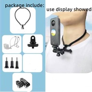 Camera Smartphone Neck Holder Mount for DJI Action 4/3 GoPro/Osmo Pocket2/Insta360 GO 3/X3/ONE X2/RS/Phone Anti-lost Strap Lanyard