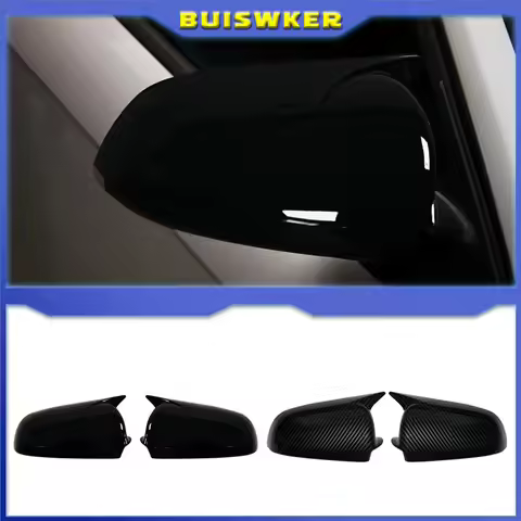 For Audi A3 S3 8P 05-08 A4 S4 B6 B7 8E 8H A6 S6 C6 4F 2Pcs Side Car Rearview Mirror Cover Caps Mirro