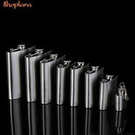 Portable Stainless Steel Hip Flask with Box as Gift Whiskey Honest Flask Bottle