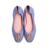 O&B รองเท้าหนังแกะ  รุ่น AUDREY CREST IN AMETHYST PURPLE-11087CS32624F_S4PPXX