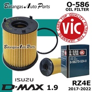 Oil Filter Isuzu DMAX 1.9 RZ4E-TC 2017-2022 VIC