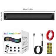 LED Matrix Pixel Panel Truck Eye Bluetooth APP Matrix Pixel Panel Night Light DIY Programmable Flexi