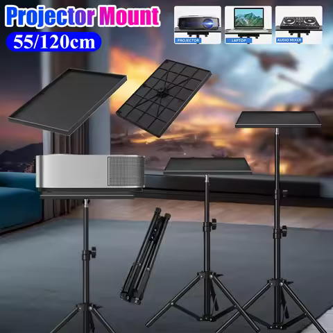 Projectors Tray 1/4in Thread Tripod Tray Universal Laptop Projector Tripod Stand Height Adjustable F