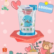 FIFFY Baby Laundry Detergent 1600ml Refill Pack