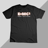 FUNNY SCIENCE COFFEE ENERGY ROUNDNECK SHORT SLEEVE SHIRT CC D6f9