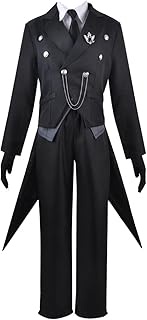 Fiamll Black Butler Cosplay Anime Sebastian Michaelis Cosplay Sebastian Outfit Sebastian Uniform Hal