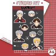 Haikyuu Inarizaki Sticker Set