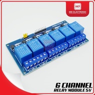 RELAY MODULE 6 CHANNEL 5V RELAY 6 CHANNEL easywa53