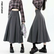 Chân váy dài xòe xếp ly đẹp dáng váy công sở nữ Cao Cấp phong cách hot Douyin Đi Chơi Công Sở Dự Tiệ